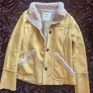Dylan Yellow Jacket with Cream Accents